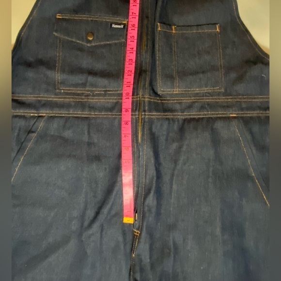 OVERALLS HAMMIL BRAND DENIM NWOT SIZE 46T - Picture 7 of 15